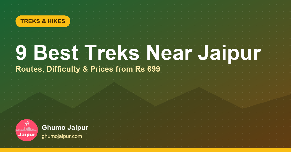 9 Best Treks Near Jaipur (with Prices for Single & Groups)
