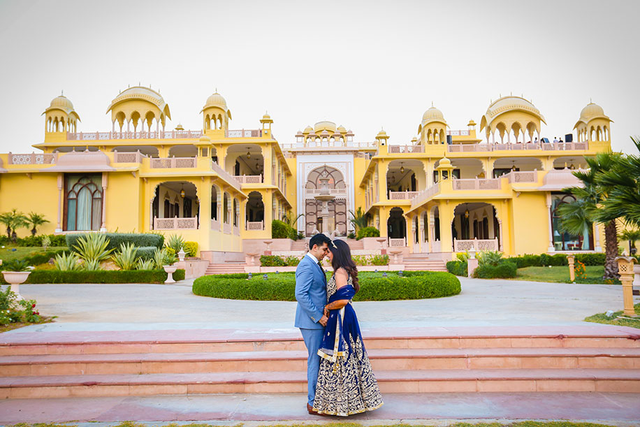 Jai Mahal Palace - pre-wedding photoshoot venue