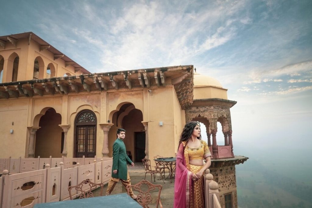 Neemrana Fort - pre-wedding photoshoot venue